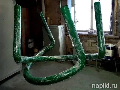 Защитные дуги безопасности столбики и отбойники для АЗС, АГНКС, АГЗС фото 8