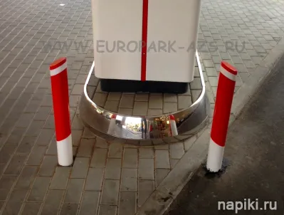 Обечайки (коронки) для облицовки островков безопасности на АЗС, АГЗС, фото 5
