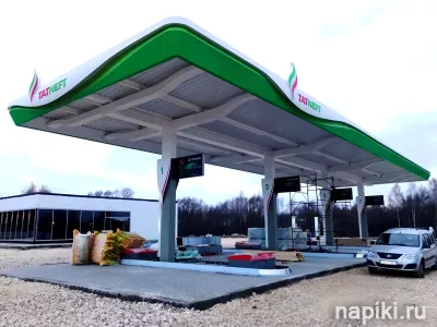 Обечайки (коронки) для облицовки островков безопасности на АЗС, АГЗС, фото 7