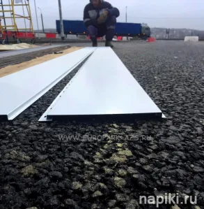 Оцинкованная потолочная панель для наружной установки фото 2