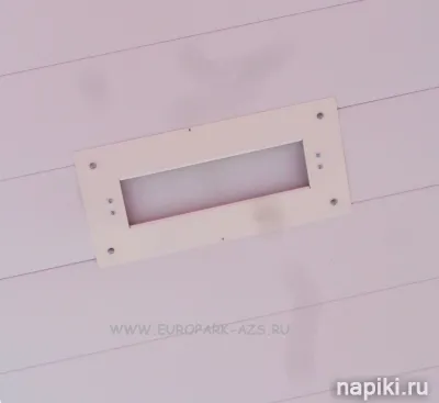 Оцинкованная потолочная панель для наружной установки фото 3