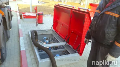 Крышки для шахт технологических резервуаров и люков слива на АЗ фото 9