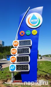 ОБОРУДОВАНИЕ ДЛЯ НАРУЖНОГО ОФОРМЛЕНИЯ АЗС, АГНКС ИЛИ АГЗС