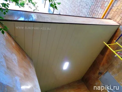 Панель реечная оцинкованная для потолков навесов и фасадов зданий фото 11