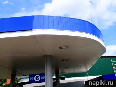 Панель реечная оцинкованная для потолков навесов и фасадов зданий фото 10